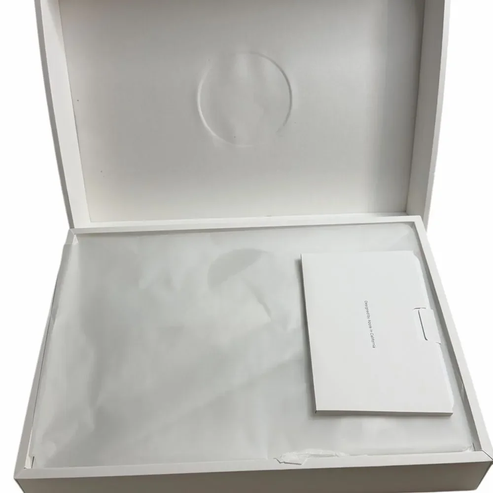 Apple MacBook Air with an M4 2025 Model Silver 13 inch EMPTY BOX